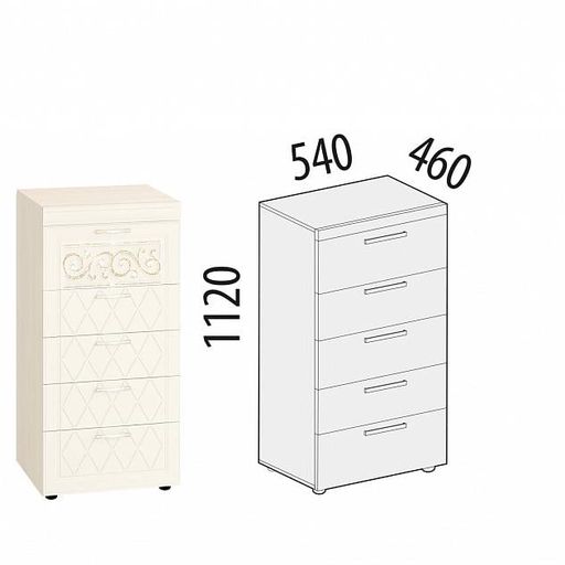 Комод «Тиффани 93.19»